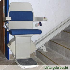 Gerader Treppenlift gebraucht Typ Lifter F110