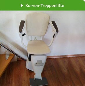 Kurven Treppenlift Type Lifter