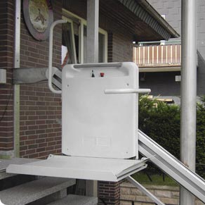 Rollstuhl Lift Plattform