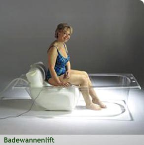 Seniorenprodukte: Badewannen-Lift